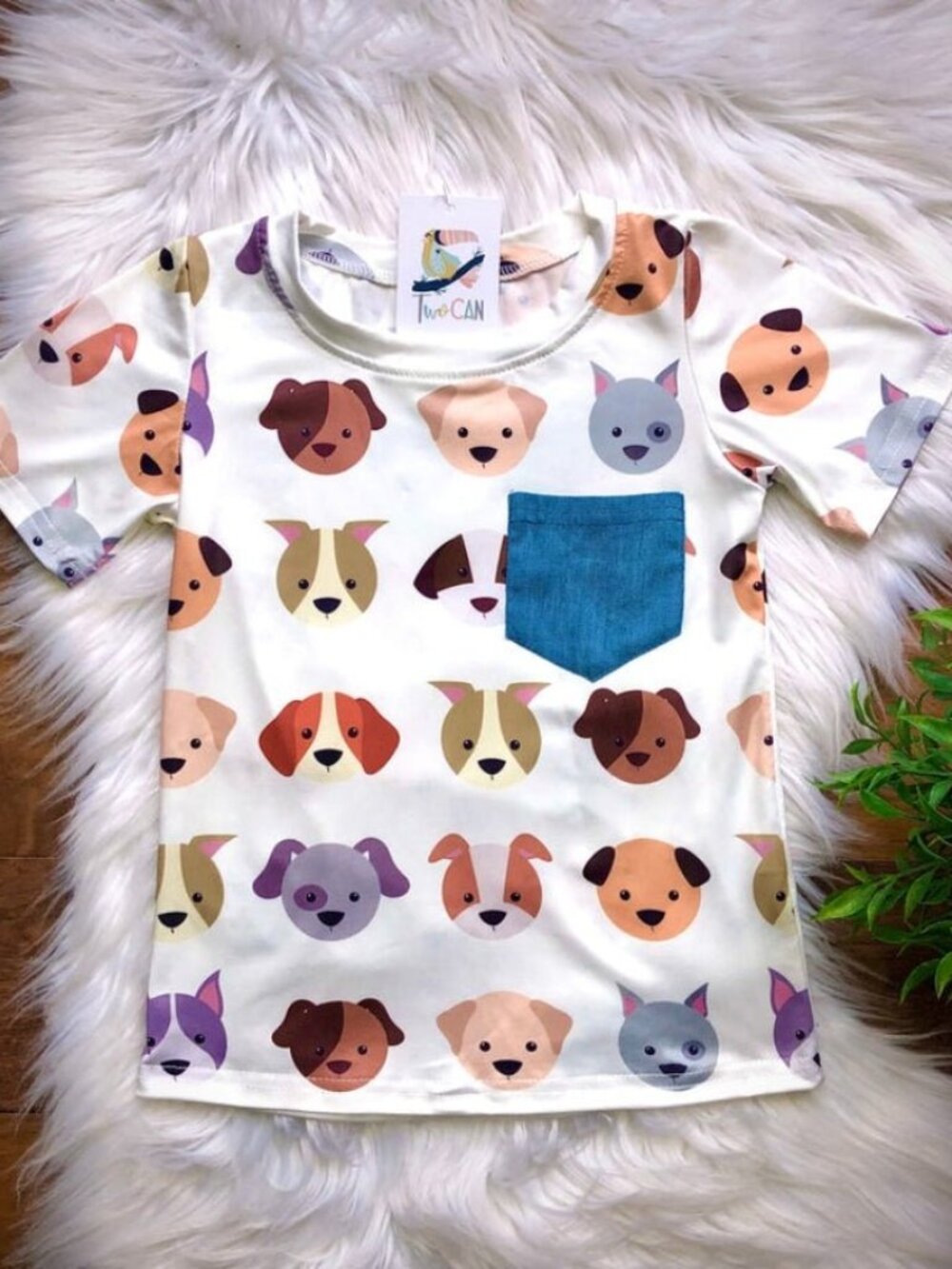 Peppy Pups Pocket Tee
